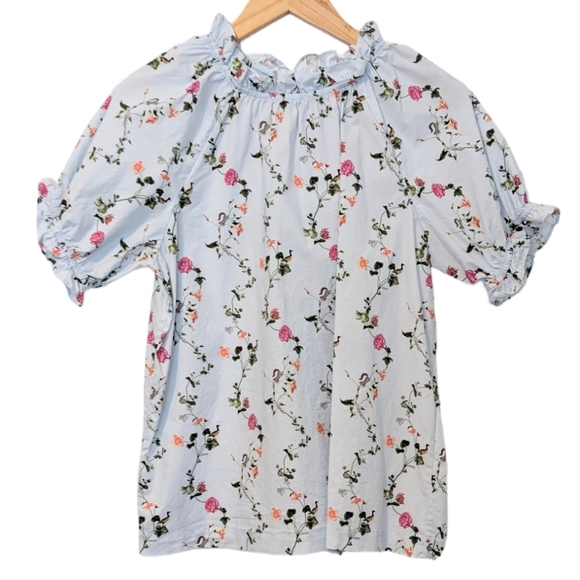 Hill House Tops - Hill House Pond Floral Kit Top Medium